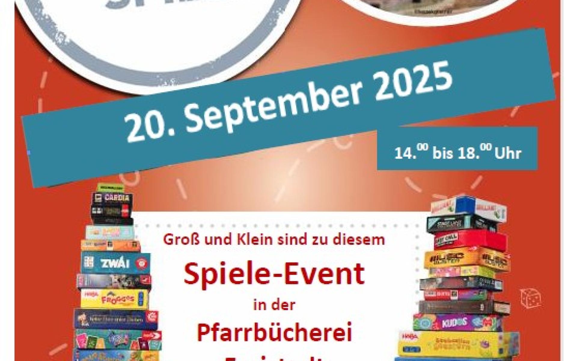 Spieleevent in der Pfarrbücherei