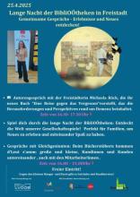 Freistädter Lange Nacht der BibliOÖtheken2025